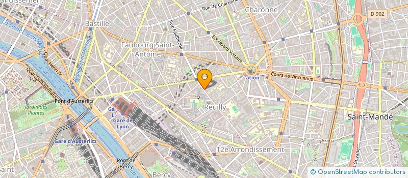 localisation de l'entreprise MONSIEUR RAPHAEL GATEL  PARIS