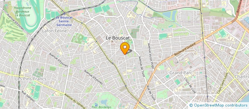 localisation de l'entreprise MONSIEUR RAPHAEL GAUTHIER  BORDEAUX