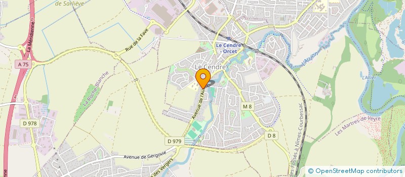 localisation de l'entreprise MONSIEUR RAPHAEL GAVILAN  LE CENDRE