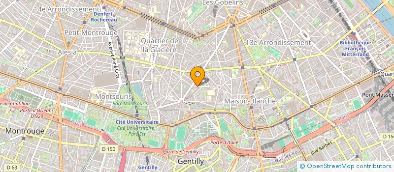 localisation de l'entreprise MONSIEUR RAPHAEL GDALIA  PARIS