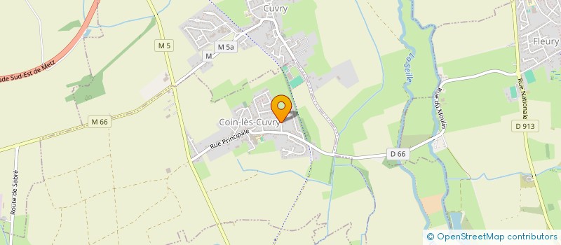 localisation de l'entreprise MONSIEUR RAPHAEL GEOFFROY  COIN-LES-CUVRY