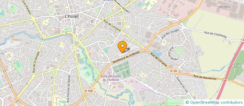 localisation de l'entreprise MONSIEUR RAPHAEL GERMAIN à CHOLET