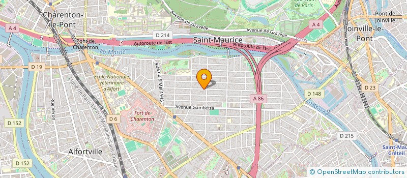 localisation de l'entreprise MONSIEUR RAPHAEL GERMAIN à MAISONS-ALFORT