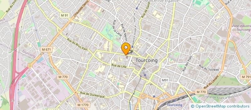 localisation de l'entreprise MONSIEUR RAPHAEL GHESQUIERES  TOURCOING