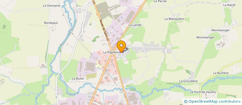 localisation de l'entreprise MONSIEUR RAPHAEL GHEWY  VIRE-NORMANDIE