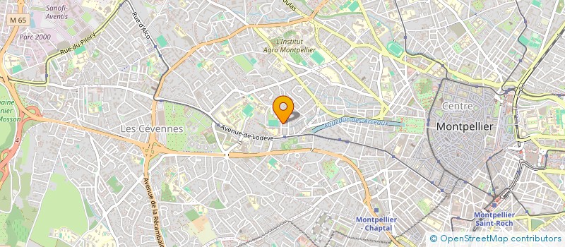localisation de l'entreprise MONSIEUR RAPHAEL GIANNETTI à MONTPELLIER