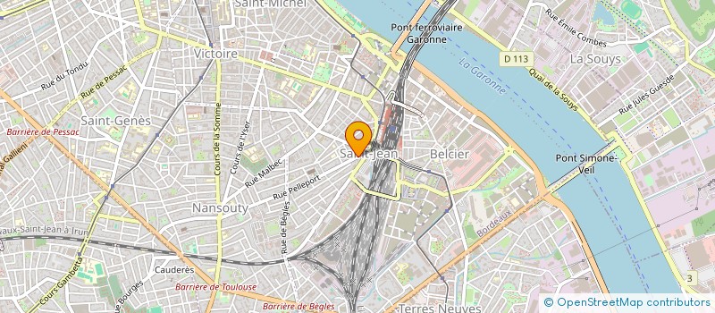 localisation de l'entreprise MONSIEUR RAPHAEL GIL  BORDEAUX