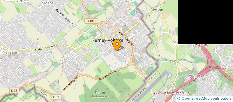 localisation de l'entreprise MONSIEUR RAPHAEL GILLOT à FERNEY-VOLTAIRE