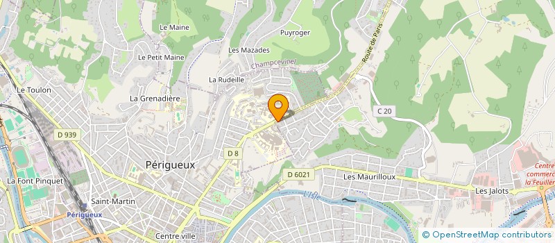 localisation de l'entreprise MONSIEUR RAPHAEL GINOT à PERIGUEUX