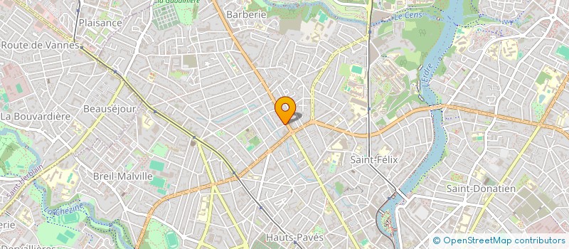 localisation de l'entreprise MONSIEUR RAPHAEL GIRAUD à NANTES