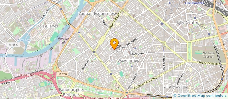 localisation de l'entreprise MONSIEUR RAPHAEL GLORIEUX à LILLE