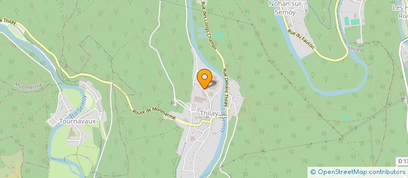 localisation de l'entreprise MONSIEUR RAPHAEL GOLINVAL  THILAY