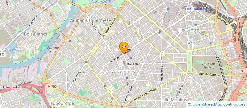 localisation de l'entreprise MONSIEUR RAPHAEL GONERA à LILLE