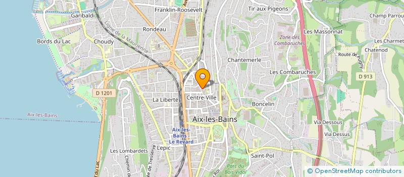 localisation de l'entreprise MONSIEUR RAPHAEL GONZALEZ-BARREDO  AIX-LES-BAINS