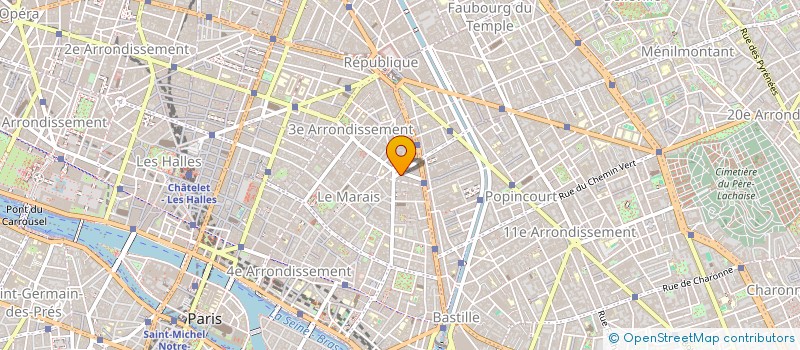 localisation de l'entreprise MONSIEUR RAPHAEL GORGE  PARIS