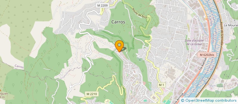 localisation de l'entreprise MONSIEUR RAPHAEL GOUMA à CARROS
