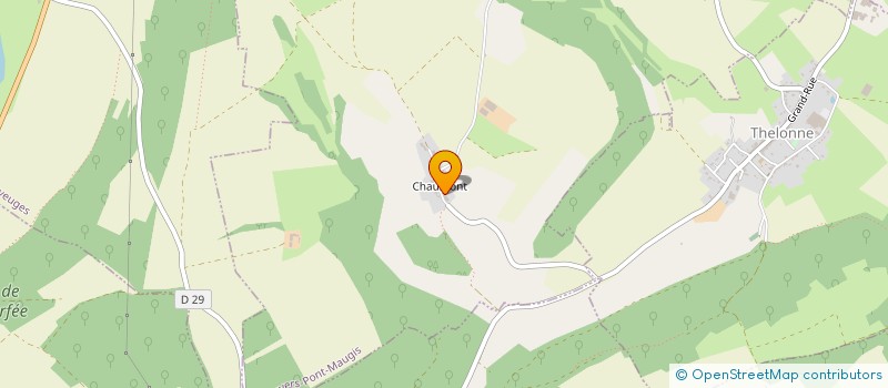 localisation de l'entreprise MONSIEUR RAPHAEL GOUT  NOYERS-PONT-MAUGIS