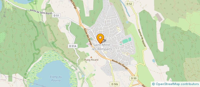 localisation de l'entreprise MONSIEUR RAPHAEL GRAFFEO  SAINT-MITRE-LES-REMPARTS