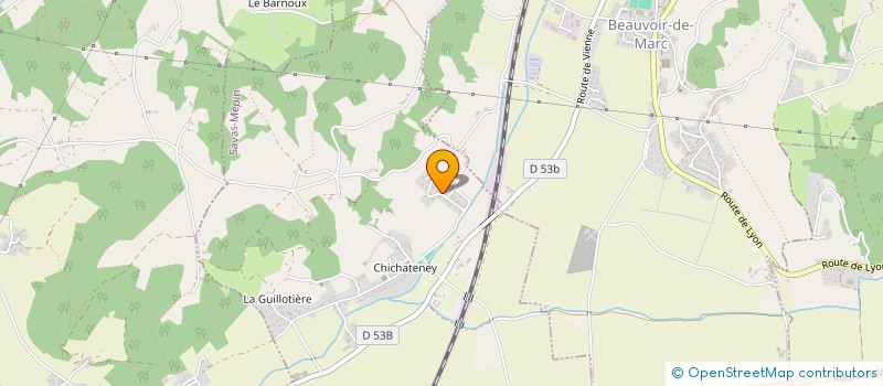 localisation de l'entreprise MONSIEUR RAPHAEL GRANGE  SAVAS-MEPIN