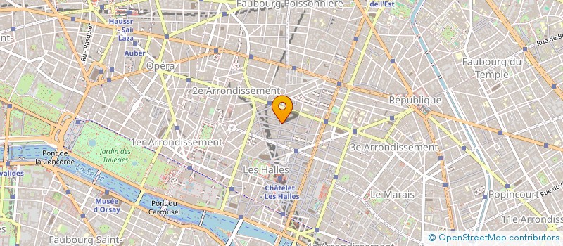 localisation de l'entreprise MONSIEUR RAPHAEL GRANIER DE CASSAGNAC  PARIS