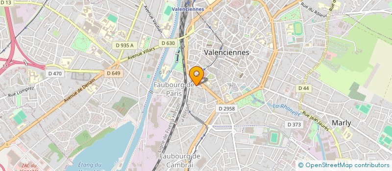 localisation de l'entreprise MONSIEUR RAPHAEL GRECA à VALENCIENNES