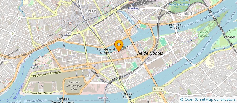 localisation de l'entreprise MONSIEUR RAPHAEL GREVIN  NANTES