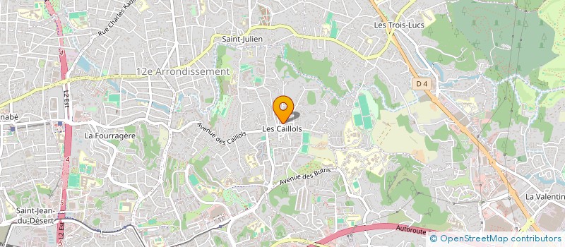 localisation de l'entreprise MONSIEUR RAPHAEL GROLLEMUND  MARSEILLE