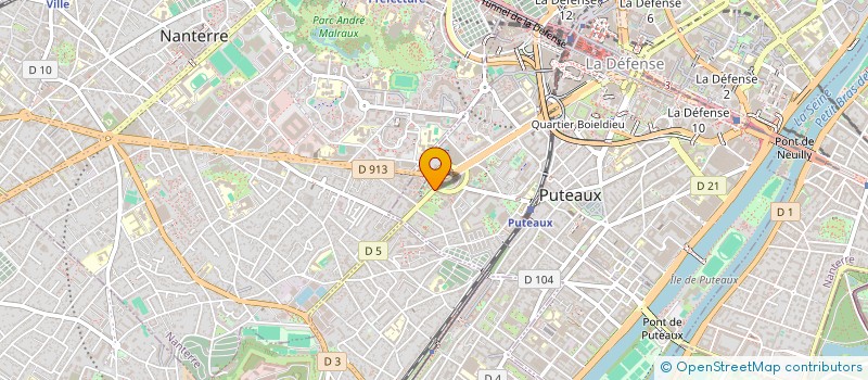 localisation de l'entreprise MONSIEUR RAPHAEL GUEBHARDT  PUTEAUX