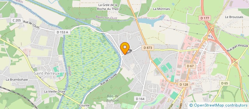 localisation de l'entreprise MONSIEUR RAPHAEL GUEGUEN à REDON