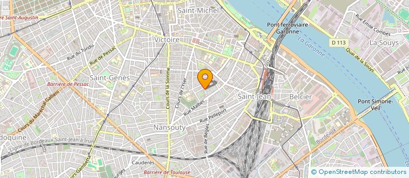 localisation de l'entreprise MONSIEUR RAPHAEL GUESDON à BORDEAUX