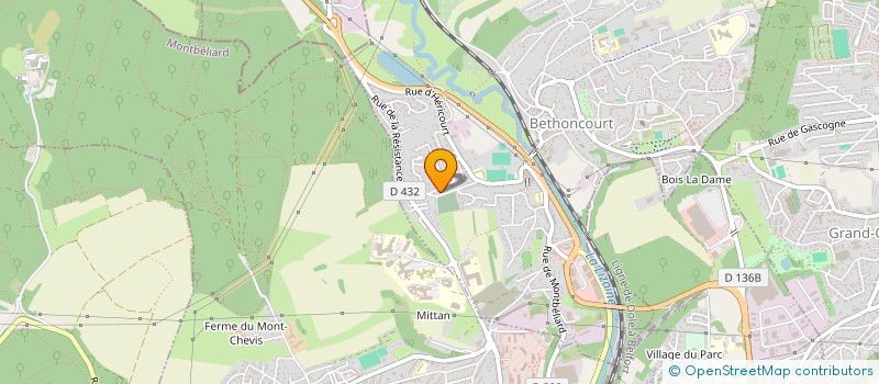 localisation de l'entreprise MONSIEUR RAPHAEL GUIRAO  BETHONCOURT