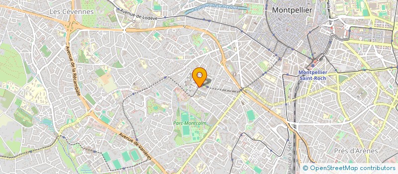 localisation de l'entreprise MONSIEUR RAPHAEL GUYON à MONTPELLIER