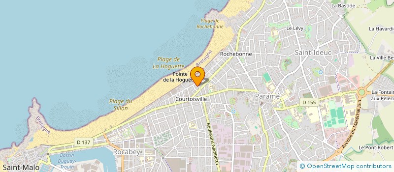 localisation de l'entreprise MONSIEUR RAPHAEL HAMEZ à SAINT-MALO