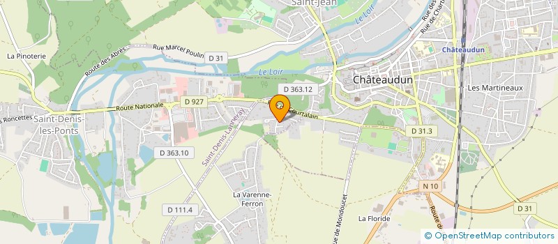 localisation de l'entreprise MONSIEUR RAPHAEL HARDY à LA CHAPELLE-DU-NOYER
