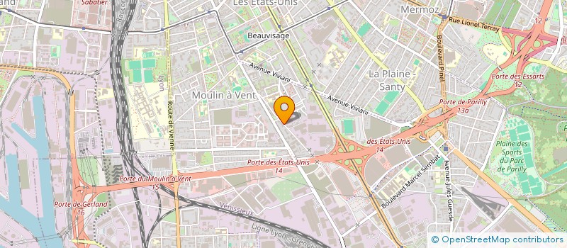 localisation de l'entreprise MONSIEUR RAPHAEL HAUSER  VENISSIEUX