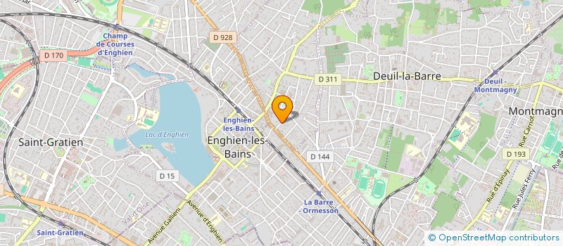 localisation de l'entreprise MONSIEUR RAPHAEL HAYON  MONTMORENCY