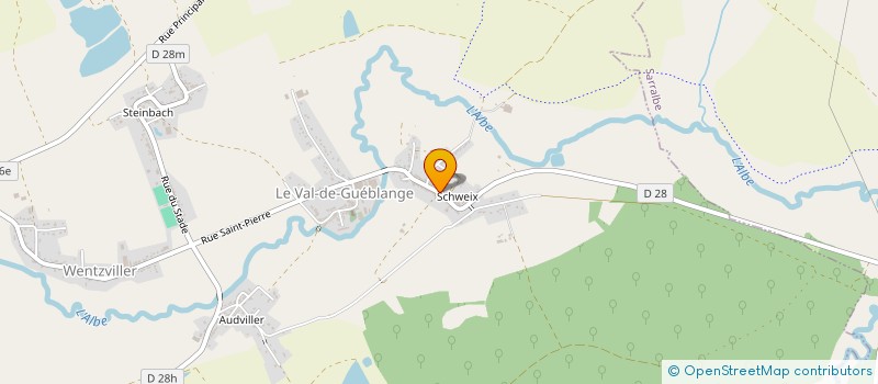localisation de l'entreprise MONSIEUR RAPHAEL HEN à LE VAL-DE-GUEBLANGE
