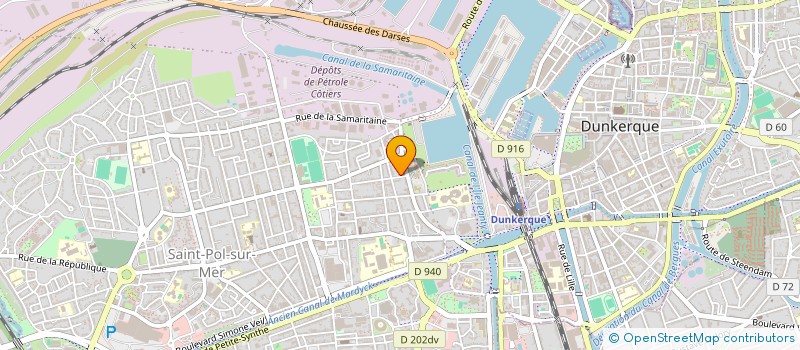 localisation de l'entreprise MONSIEUR RAPHAEL HENARD à DUNKERQUE
