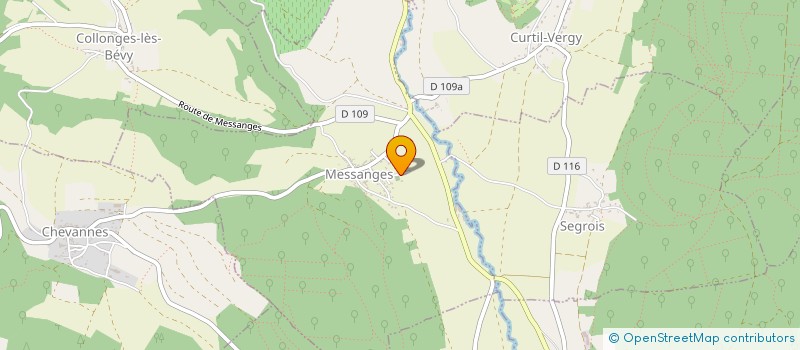 localisation de l'entreprise MONSIEUR RAPHAEL HENOT  MESSANGES