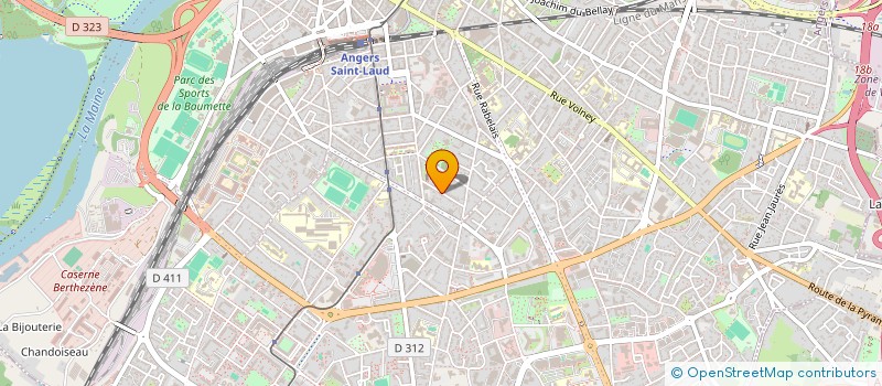 localisation de l'entreprise MONSIEUR RAPHAEL HENRIONNET à ANGERS