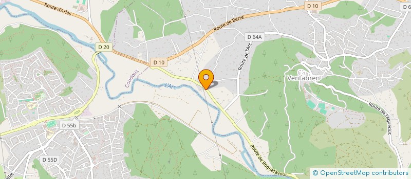 localisation de l'entreprise MONSIEUR RAPHAEL HENRY  VENTABREN