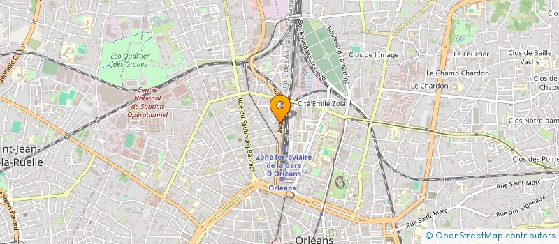 localisation de l'entreprise MONSIEUR RAPHAEL HERVIER à ORLEANS