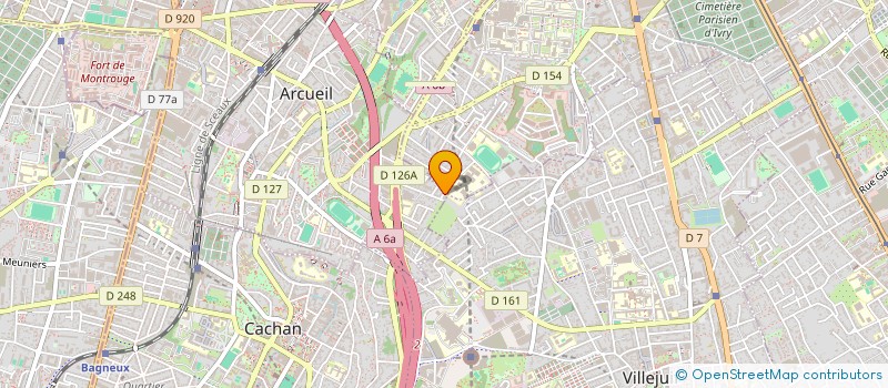 localisation de l'entreprise MONSIEUR RAPHAEL HOBEIKA  ARCUEIL