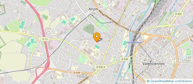 localisation de l'entreprise MONSIEUR RAPHAEL HOLIN  VALENCIENNES