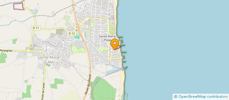 localisation de l'entreprise MONSIEUR RAPHAEL HUARD  SAINTE-MARIE-LA-MER