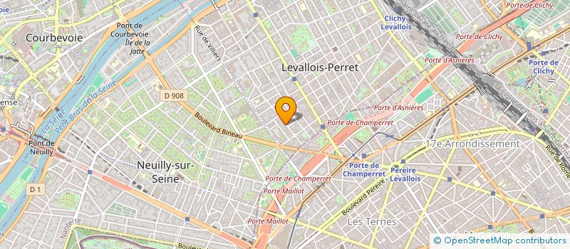 localisation de l'entreprise MONSIEUR RAPHAEL HUC à LEVALLOIS-PERRET