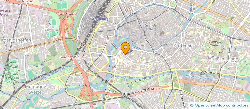 localisation de l'entreprise MONSIEUR RAPHAEL HULI à STRASBOURG