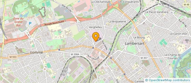 localisation de l'entreprise MONSIEUR RAPHAEL HULOT  LILLE