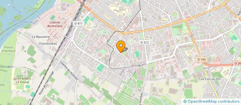 localisation de l'entreprise MONSIEUR RAPHAEL HUSSER  ANGERS