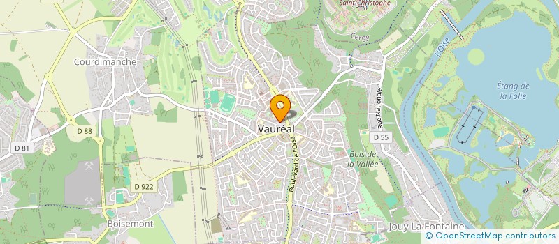 localisation de l'entreprise MONSIEUR RAPHAEL HUYGHUES DES ETAGES à VAUREAL